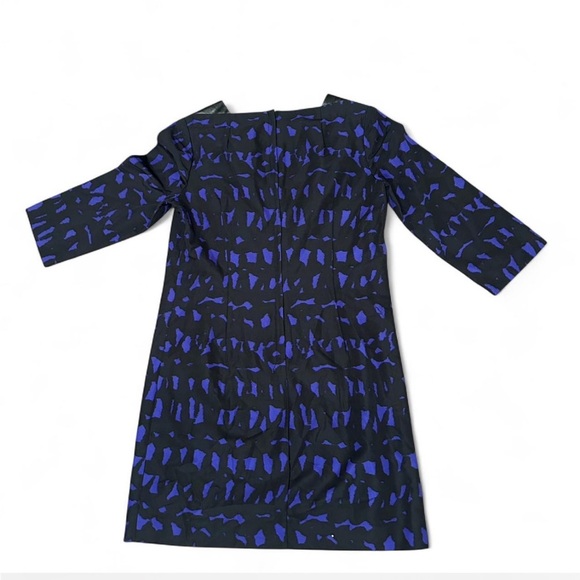Milly of New York Black and Blue Patterned Dress - Picture 2 of 3